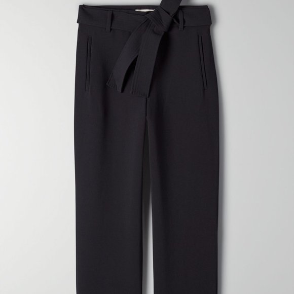 Aritzia Wilfred Tie-Front Pant - Picture 2 of 6